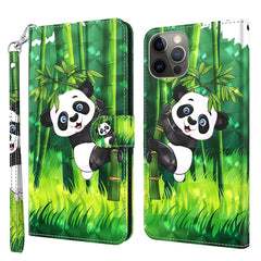 3D Painting Pattern Flip Leather Phone Case, For iPhone 14, For iPhone 14 Plus, For iPhone 14 Pro