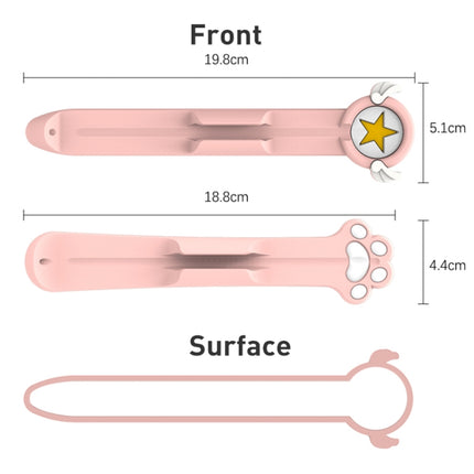 Stylus Silikon Magnetischer Cartoon Stifthalter, Für Apple Pencil 1/2