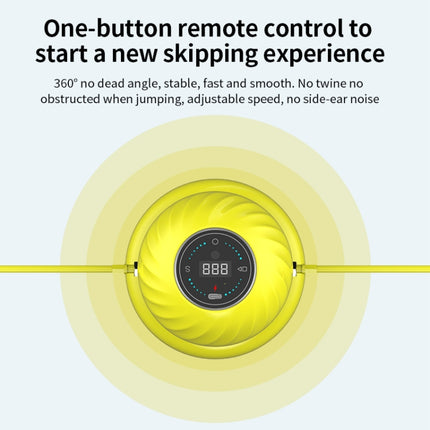 SK-2 Electronic Counting Smart Rope Skipping Machine, Rope Skipping Machine 1(Blue), Rope Skipping Machine 1(Yellow)