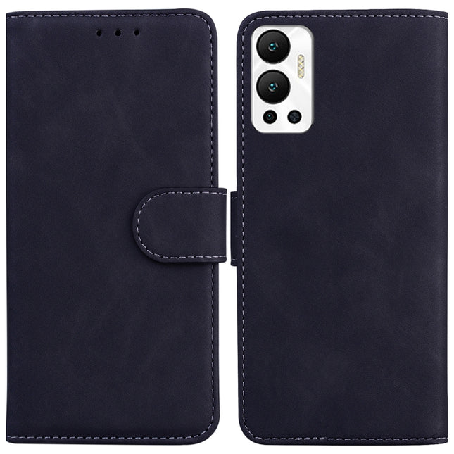 Skin Feel Pure Color Flip Leather Phone Case, For Infinix Hot 12, For Infinix Hot 12 Play, For Infinix Hot 12i, For Motorola Moto G42