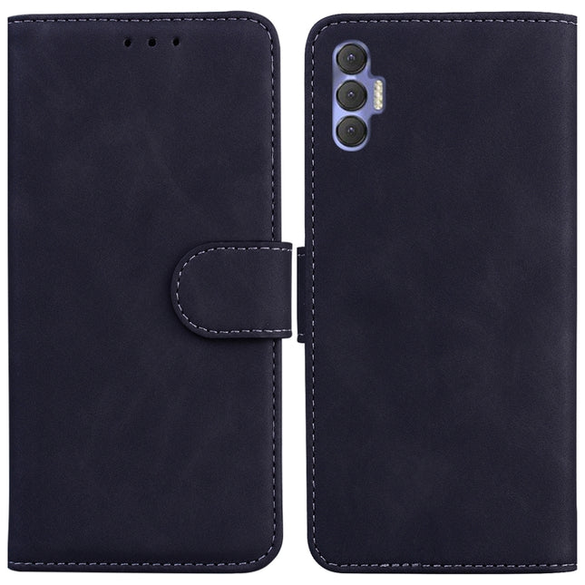 Skin Feel Pure Color Flip Leather Phone Case, For Tecno Spark 8 Pro, For Honor X7, For Honor X8