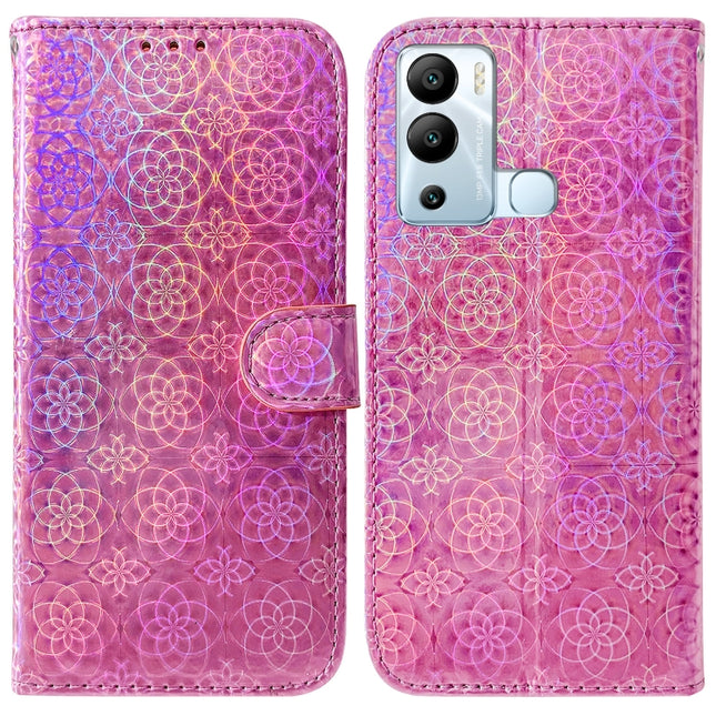 Colorful Magnetic Buckle Leather Phone Case, For Infinix Hot 12i, For Nokia C21 Plus, For OnePlus Nord 2T, For OnePlus Nord CE 2 Lite 5G