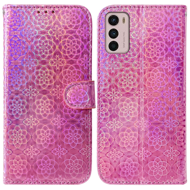 Colorful Magnetic Buckle Leather Phone Case, For Motorola Moto G42, For Honor X7, For Motorola Moto G52J Japan Version, For Honor X8
