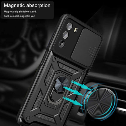 Sliding Camera Cover Design TPU+PC Phone Case, For Motorola Moto G52, For Motorola Moto G200 5G / Edge S30