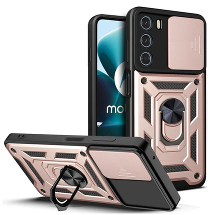 Sliding Camera Cover Design TPU+PC Phone Case, For Motorola Moto G52, For Motorola Moto G200 5G / Edge S30