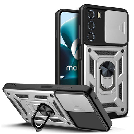 Sliding Camera Cover Design TPU+PC Phone Case, For Motorola Moto G52, For Motorola Moto G200 5G / Edge S30