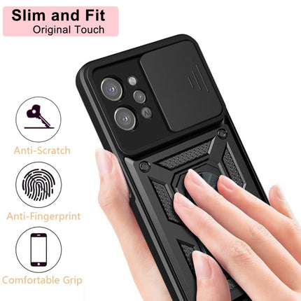 Sliding Camera Cover Design TPU+PC Phone Case, For OPPO Realme C31, For vivo V23 5G / S12, For Xiaomi Redmi Note 9 Pro, For Motorola Edge 30 Pro