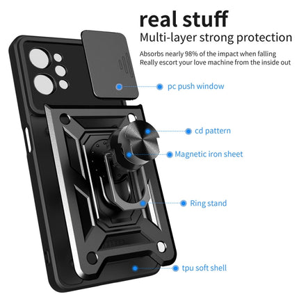 Sliding Camera Cover Design TPU+PC Phone Case, For OPPO Realme C31, For vivo V23 5G / S12, For Xiaomi Redmi Note 9 Pro, For Motorola Edge 30 Pro