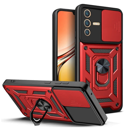 Sliding Camera Cover Design TPU+PC Phone Case, For OPPO Realme C31, For vivo V23 5G / S12, For Xiaomi Redmi Note 9 Pro, For Motorola Edge 30 Pro