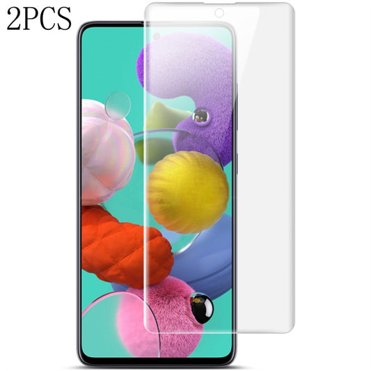 2 PCS For Galaxy A51 IMAK Curved Full Screen Hydrogel Film, For Galaxy A51