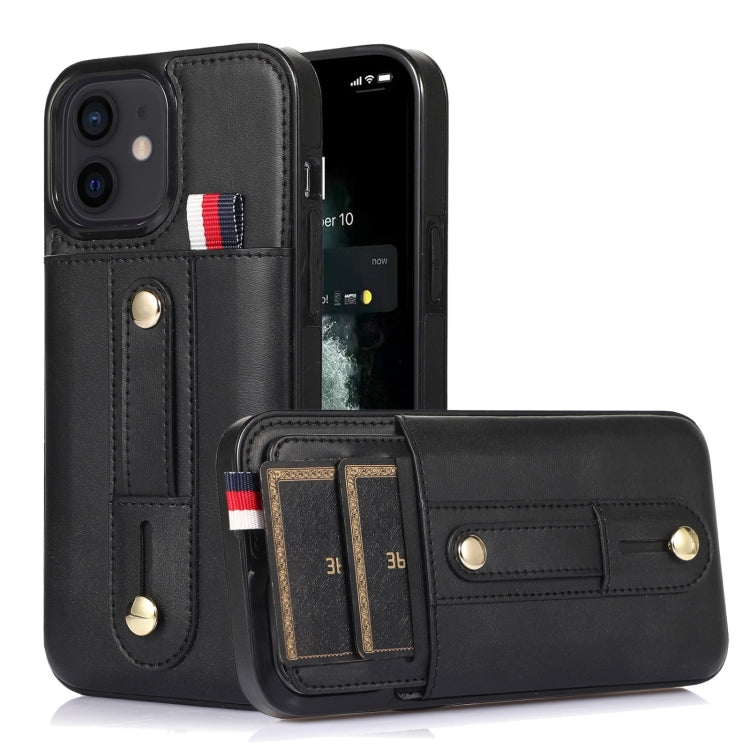 Wristband Kickstand Wallet Leather Phone Case, For iPhone 12 mini, For iPhone 12 / 12 Pro, For iPhone 12 Pro Max, For iPhone 11