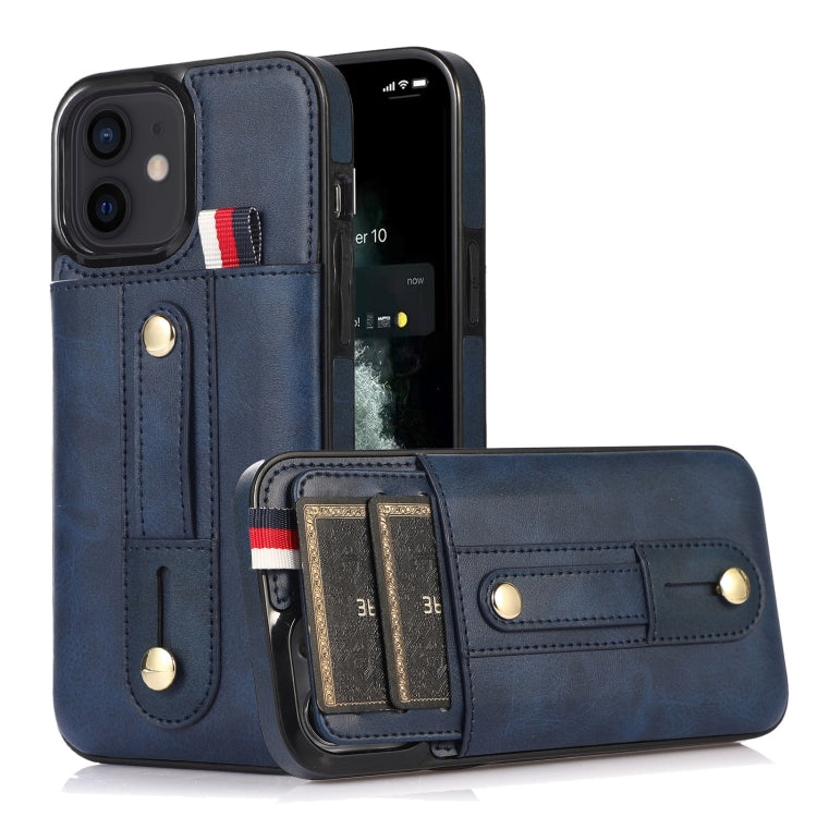 Wristband Kickstand Wallet Leather Phone Case, For iPhone 12 mini, For iPhone 12 / 12 Pro, For iPhone 12 Pro Max, For iPhone 11