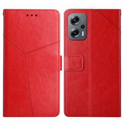 Y Stitching Horizontal Flip Leather Phone Case, For Xiaomi Poco F4 5G, For Xiaomi Poco X4 GT