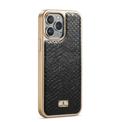Snake Texture Electroplating PU Phone Case, For iPhone 13, For iPhone 13 Pro, For iPhone 13 Pro Max, For iPhone 12 / 12 Pro, For iPhone 12 Pro Max, For iPhone 11