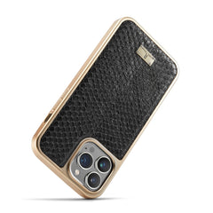 Snake Texture Electroplating PU Phone Case, For iPhone 13, For iPhone 13 Pro, For iPhone 13 Pro Max, For iPhone 12 / 12 Pro, For iPhone 12 Pro Max, For iPhone 11