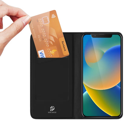 DUX DUCIS Skin Pro Series Shockproof Horizontal Flip Leather Phone Case, For iPhone 14/13