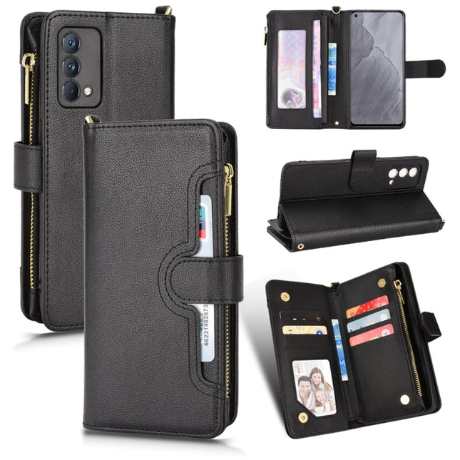 Litchi Texture Zipper Leather Phone Case, For OPPO Realme GT Master / K9, For Google Pixel 5a 5G, For Google Pixel 5 5G, For Samsung Galaxy M23 5G / F23 5G