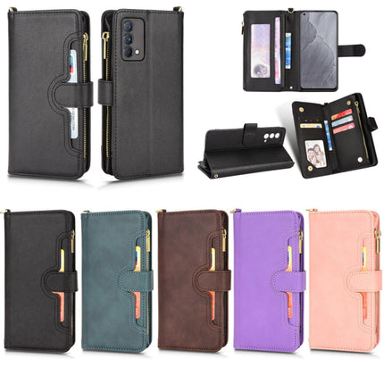 Litchi Texture Zipper Leather Phone Case, For OPPO Realme GT Master / K9, For Google Pixel 5a 5G, For Google Pixel 5 5G, For Samsung Galaxy M23 5G / F23 5G
