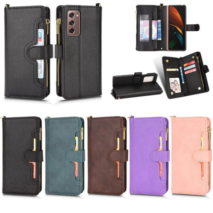 Litchi Texture Zipper Leather Phone Case, For Samsung Galaxy Z Fold2 5G, For Samsung Galaxy A13 5G, For Samsung Galaxy A23 4G / M22 4G, For Samsung Galaxy A22 5G