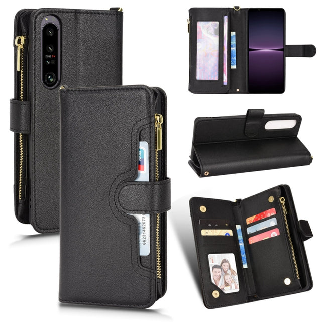 Litchi Texture Zipper Leather Phone Case, For Sony Xperia 1 IV, For Sony Xperia 10 IV, For Samsung Galaxy A32 5G / M32 5G, For Samsung Galaxy A33 5G