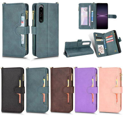 Litchi Texture Zipper Leather Phone Case, For Sony Xperia 1 IV, For Sony Xperia 10 IV, For Samsung Galaxy A32 5G / M32 5G, For Samsung Galaxy A33 5G