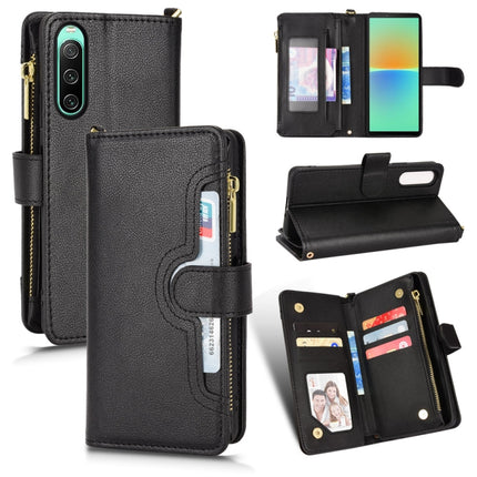 Litchi Texture Zipper Leather Phone Case, For Sony Xperia 1 IV, For Sony Xperia 10 IV, For Samsung Galaxy A32 5G / M32 5G, For Samsung Galaxy A33 5G