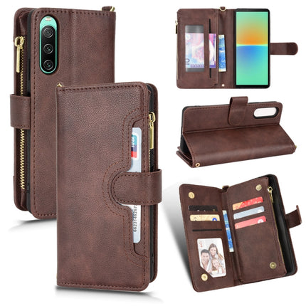 Litchi Texture Zipper Leather Phone Case, For Sony Xperia 1 IV, For Sony Xperia 10 IV, For Samsung Galaxy A32 5G / M32 5G, For Samsung Galaxy A33 5G