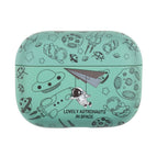 For AirPods Pro / Green Paper Airplane Astronaut