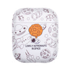 For AirPods 1 / 2 / White Meteorite Astronaut