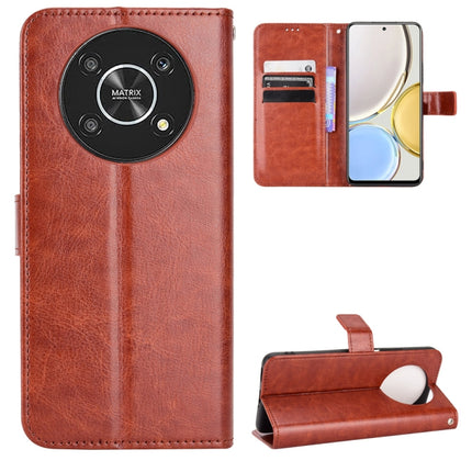 Crazy Horse Texture Horizontal Flip Phone Leather Case, For Honor X9 5G / Magic4 Lite / X30