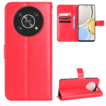 Crazy Horse Texture Horizontal Flip Phone Leather Case, For Honor X9 5G / Magic4 Lite / X30