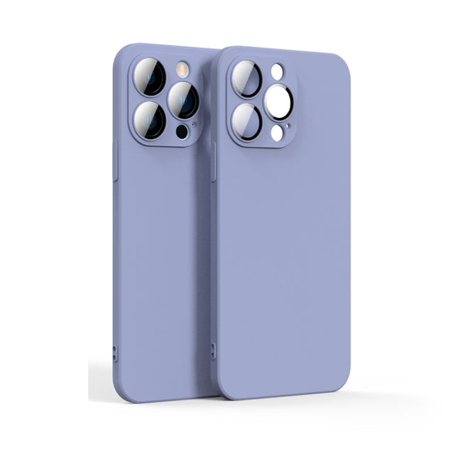 Lens Glass Film Liquid State Phone Case, For iPhone 12, For iPhone 12 Pro, For iPhone 11 Pro