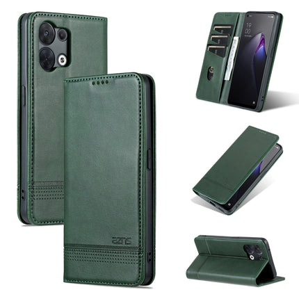 AZNS Magnetic Calf Texture Flip Leather Phone Case, For OPPO Reno8, For OPPO Reno8 Pro, For Honor 70, For Honor 70 Pro