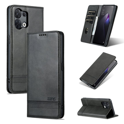 AZNS Magnetic Calf Texture Flip Leather Phone Case, For OPPO Reno8, For OPPO Reno8 Pro, For Honor 70, For Honor 70 Pro