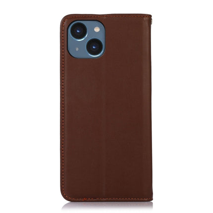 KHAZNEH Nappa Top Layer Cowhide Leather Phone Case, For iPhone 14, For iPhone 14 Plus, For iPhone 14 Pro Max, For iPhone 14 Pro
