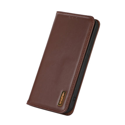 KHAZNEH Nappa Top Layer Cowhide Leather Phone Case, For iPhone 14, For iPhone 14 Plus, For iPhone 14 Pro Max, For iPhone 14 Pro