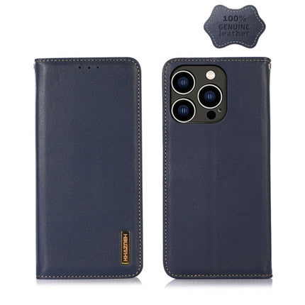 KHAZNEH Nappa Top Layer Cowhide Leather Phone Case, For iPhone 14, For iPhone 14 Plus, For iPhone 14 Pro Max, For iPhone 14 Pro