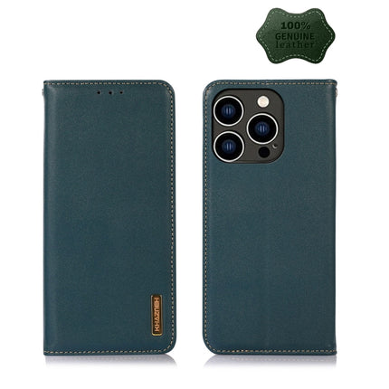 KHAZNEH Nappa Top Layer Cowhide Leather Phone Case, For iPhone 14, For iPhone 14 Plus, For iPhone 14 Pro Max, For iPhone 14 Pro