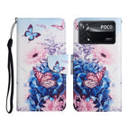 For Xiaomi Poco X4 Pro 5G / Purple Butterfly