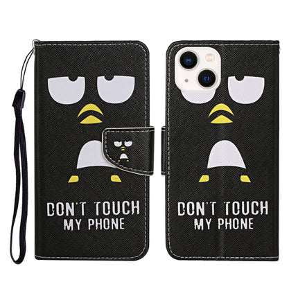 Colored Drawing Pattern Flip Leather Phone Case, For OPPO Find X5 Pro