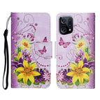 For OPPO Find X5 Pro / Yellow Flower Butterfly