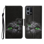 For OPPO Reno7 4G / Black Cat