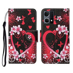 For OPPO Reno7 4G / Red Heart