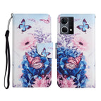 For OPPO Reno7 4G / Purple Butterfly