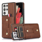 For Samsung Galaxy S22 Ultra 5G / Brown