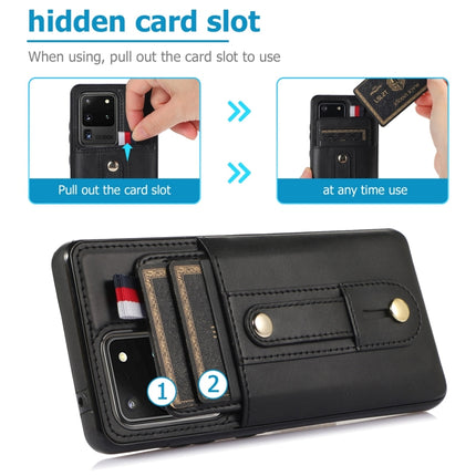 Wristband Kickstand Wallet Leather Phone Case, For Samsung Galaxy S20 Ultra, For Samsung Galaxy S20 FE, For Samsung Galaxy S21 FE 5G, For Samsung Galaxy A73 5G
