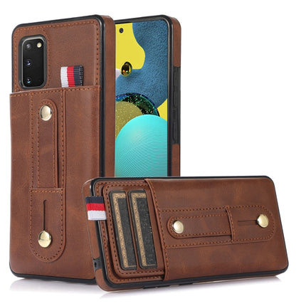 Wristband Kickstand Wallet Leather Phone Case, For Samsung Galaxy S20 Ultra, For Samsung Galaxy S20 FE, For Samsung Galaxy S21 FE 5G, For Samsung Galaxy A73 5G