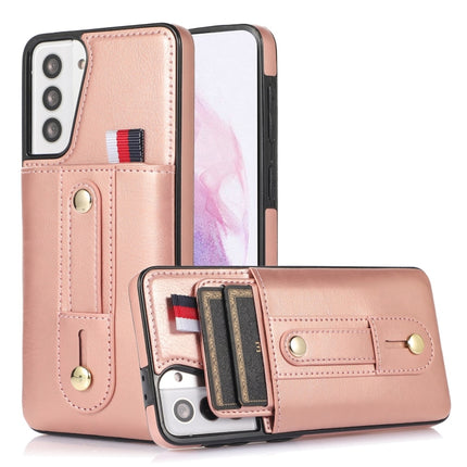 Wristband Kickstand Wallet Leather Phone Case, For Samsung Galaxy S20 Ultra, For Samsung Galaxy S20 FE, For Samsung Galaxy S21 FE 5G, For Samsung Galaxy A73 5G