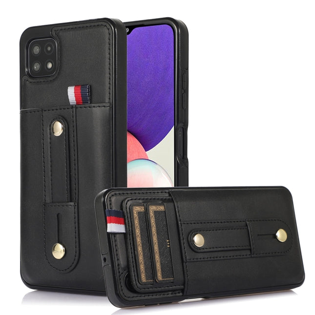 Wristband Kickstand Wallet Leather Phone Case, For Samsung Galaxy A22 5G, For Samsung Galaxy A12 5G, For Samsung Galaxy A53 5G, For Samsung Galaxy A33 5G