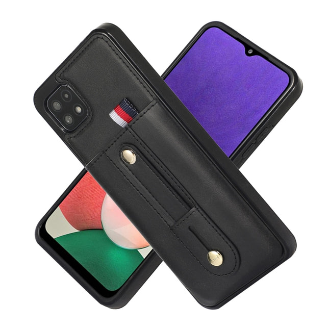 Wristband Kickstand Wallet Leather Phone Case, For Samsung Galaxy A22 5G, For Samsung Galaxy A12 5G, For Samsung Galaxy A53 5G, For Samsung Galaxy A33 5G